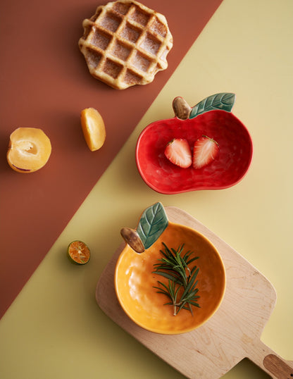 Delicate Fruit Theme Ceramic Dipping Sauces - PeauleyHome