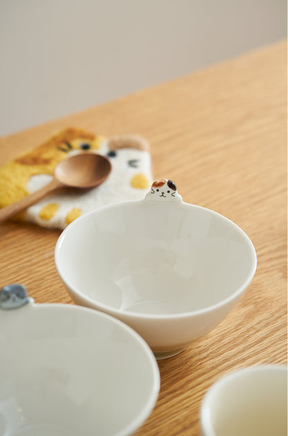 Cartoon Kitty Ceramic Bowl New Arrival - PeauleyHome