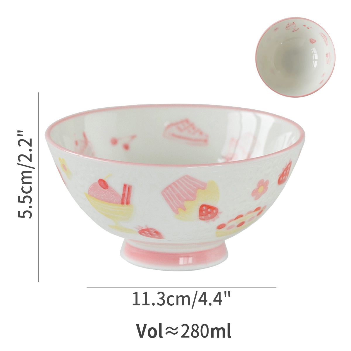 Adorable Japan-made Ceramic Rice Bowls - PeauleyHome