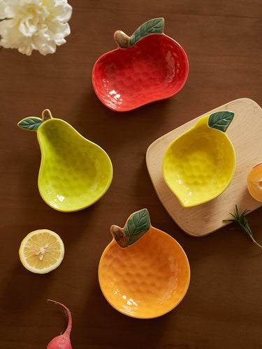 Delicate Fruit Theme Ceramic Dipping Sauces - PeauleyHome