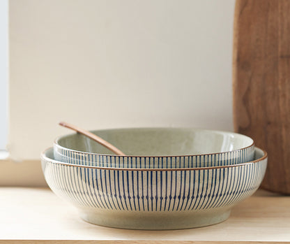 Classy Ceramic Large Soup Dish Bowls - PeauleyHome