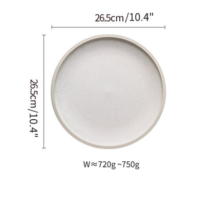 Nordic Artistic Ceramic steak plates - PeauleyHome