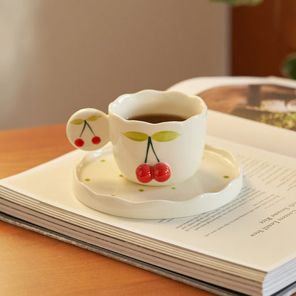 Lovely Fruit Litchi Ceramic Mugs for Home - PeauleyHome