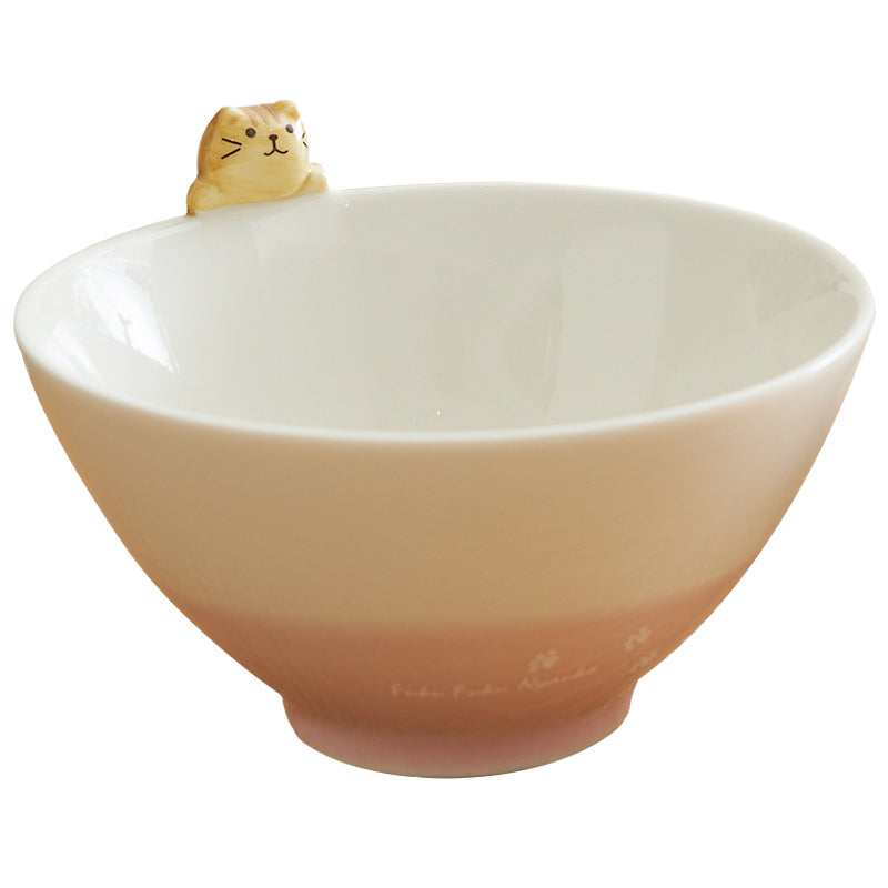 Cartoon Kitty Ceramic Bowl New Arrival - PeauleyHome