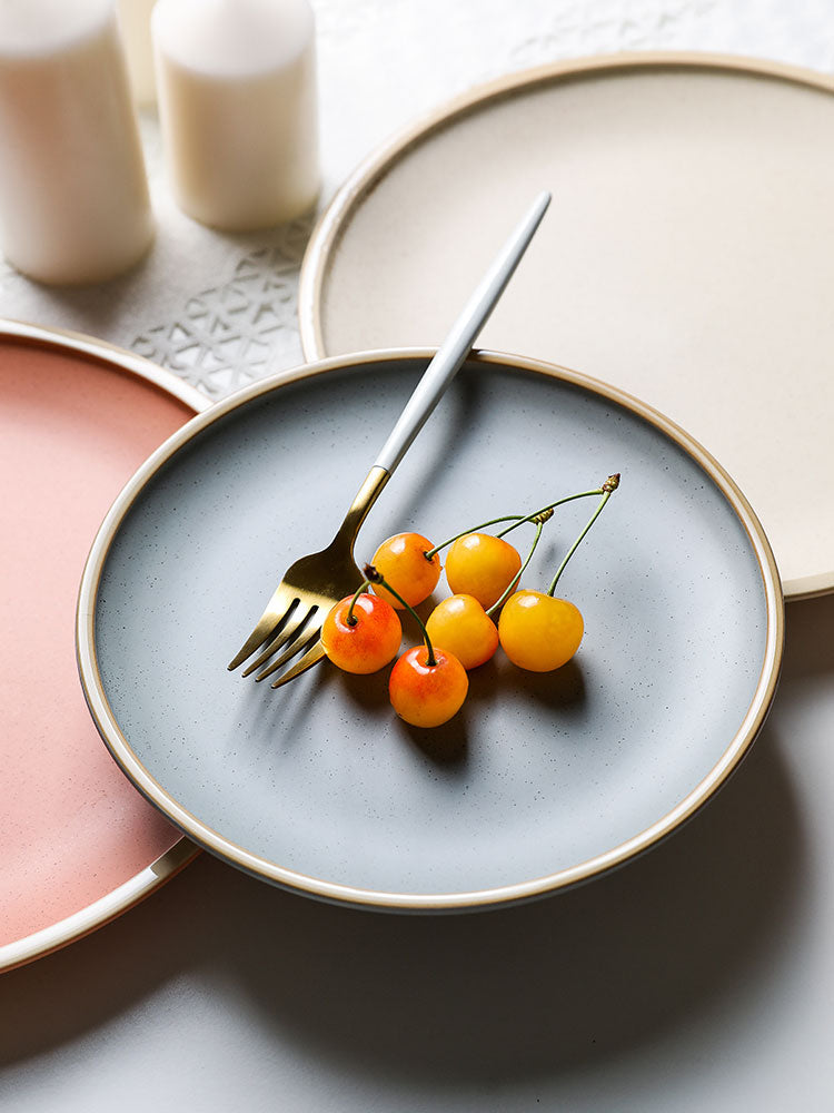 Nordic Artistic Ceramic steak plates - PeauleyHome