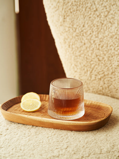 Delicate Tasteful Rotary Glass Tumblers - PeauleyHome