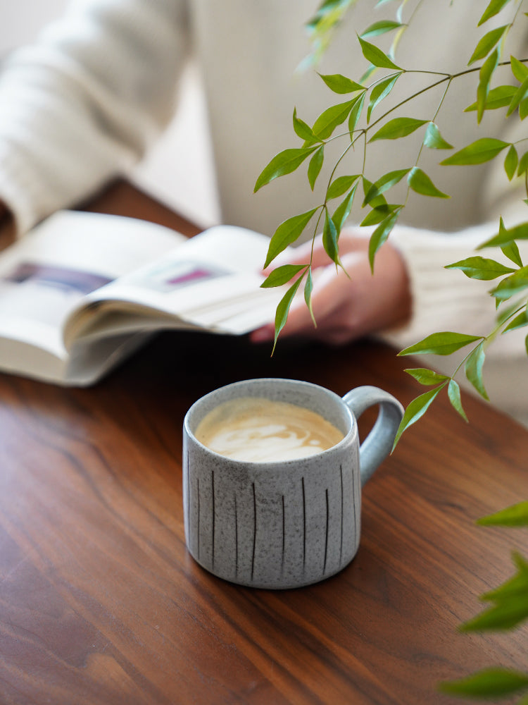 Handmade Ceramic Coffee Latte Mugs Original Design Cup - PeauleyHome