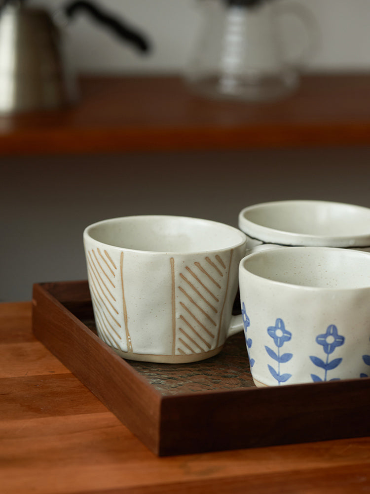 Handmade Nordic Vintage Ceramic Coffee Mugs - PeauleyHome