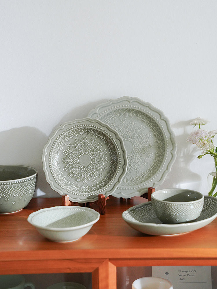 Vintage Ceramic Plates Bowls New Arrival - PeauleyHome