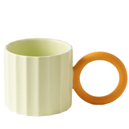 Nordic Original Ceramic Mugs with Circular Handle - PeauleyHome