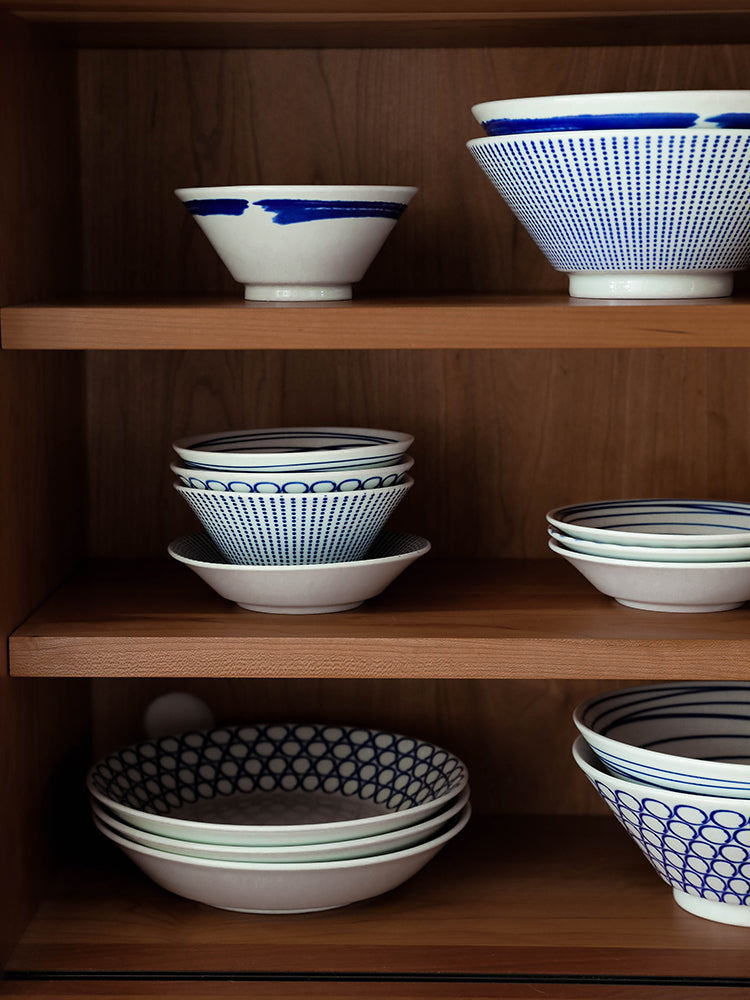 Japanese Style Ceramic Serving Plates Bowls - PeauleyHome