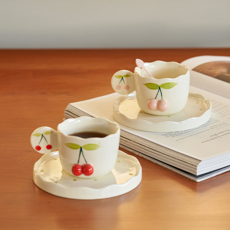 Lovely Fruit Litchi Ceramic Mugs for Home - PeauleyHome