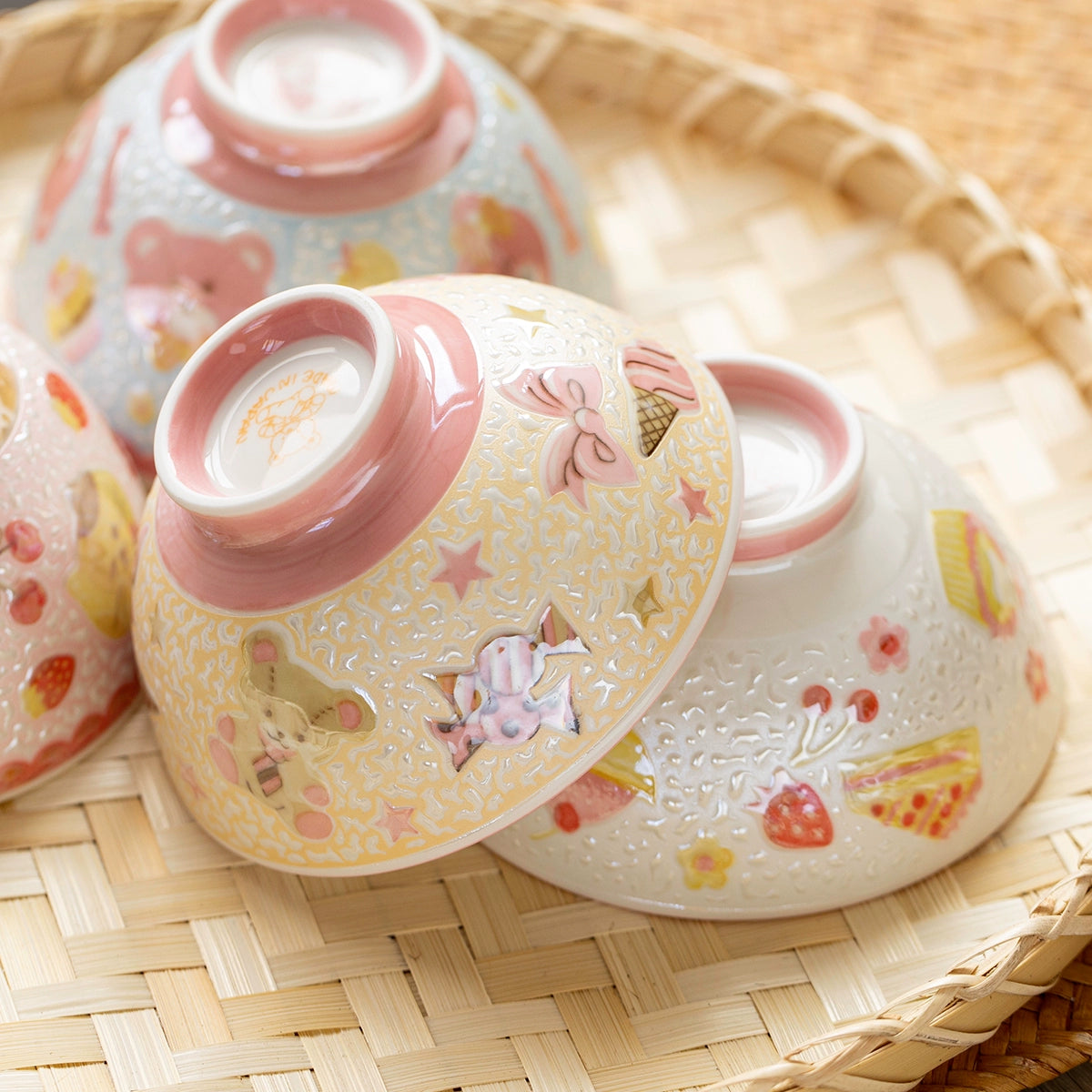 Adorable Japan-made Ceramic Rice Bowls - PeauleyHome