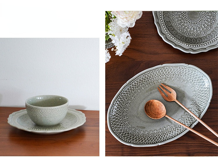 Vintage Ceramic Plates Bowls New Arrival - PeauleyHome