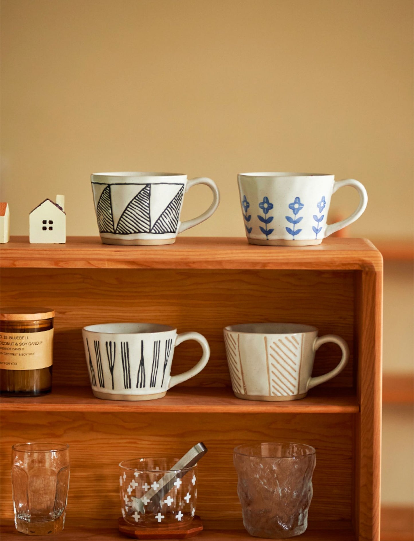 Handmade Nordic Vintage Ceramic Coffee Mugs - PeauleyHome