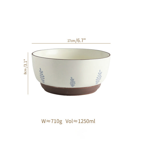 Delicate Japanese Style Ceramic Plates Bowls Platter - PeauleyHome