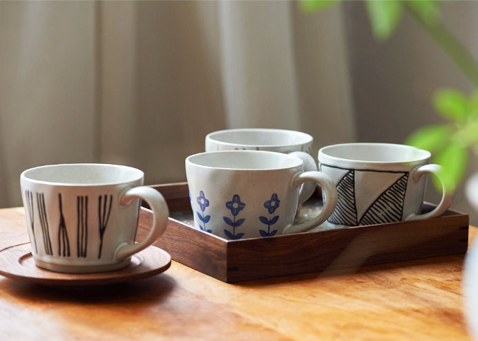 Handmade Nordic Vintage Ceramic Coffee Mugs - PeauleyHome