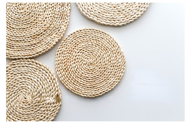 Handmade Woven Mat for Heat Insulation of Tablewares - PeauleyHome