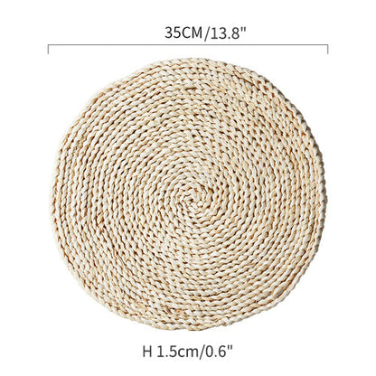 Handmade Woven Mat for Heat Insulation of Tablewares - PeauleyHome