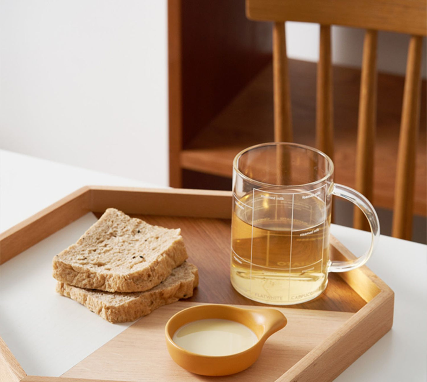 Japanese Wooden Tea Tray Solid Wood Food Trays - PeauleyHome