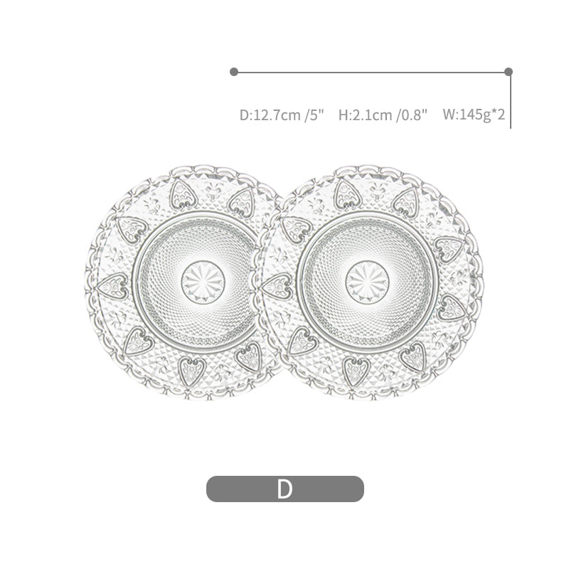 Glass Salad Plates Classy Beautiful Plates - PeauleyHome