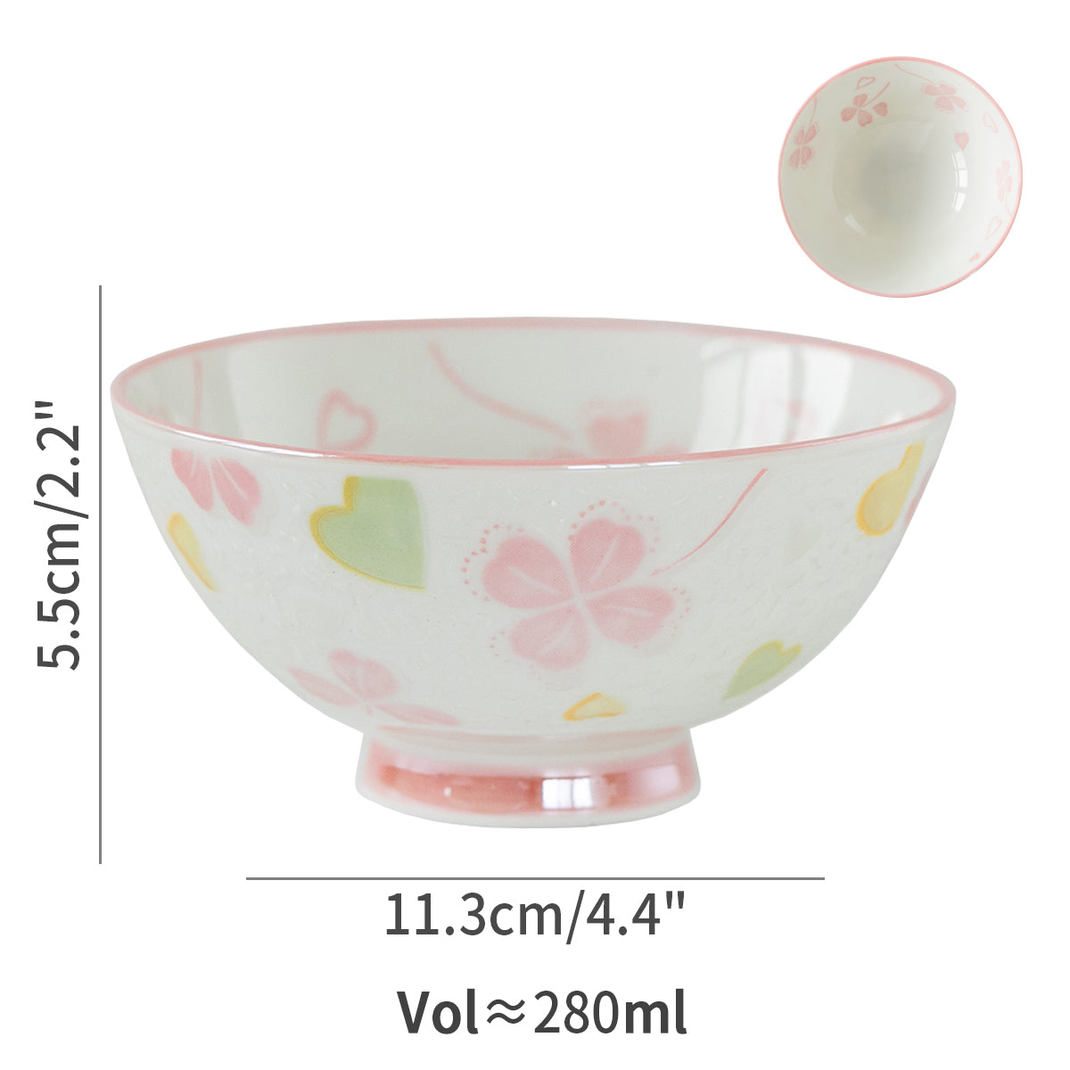 Adorable Japan-made Ceramic Rice Bowls - PeauleyHome